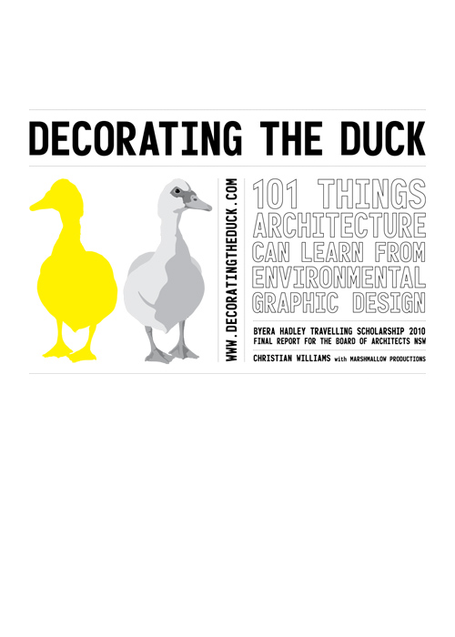 Decorating the Duck